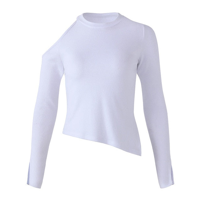 Women T-shirts Plus Size Long Sleeve Knitted Tops